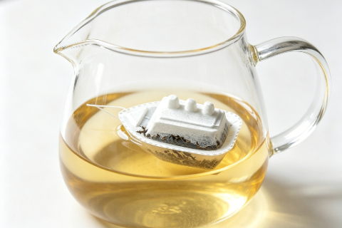 薄荷绿茶袋泡茶